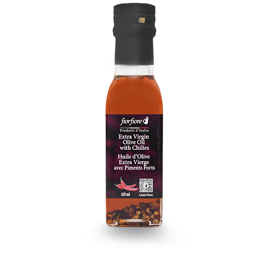 Huile D’olive Extra Vierge Aux Piments Forts