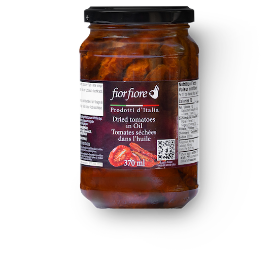 Dried tomatoes in sunflower oil