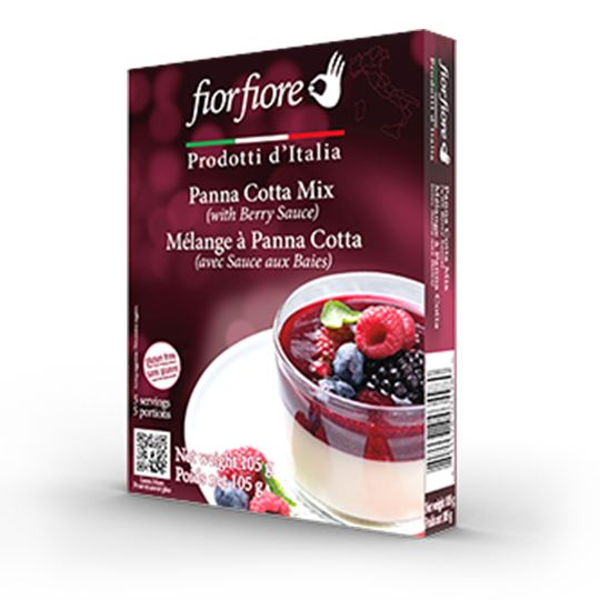 Panna Cotta Mix (with Berry Sauce)