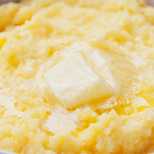 Polenta with cheeses