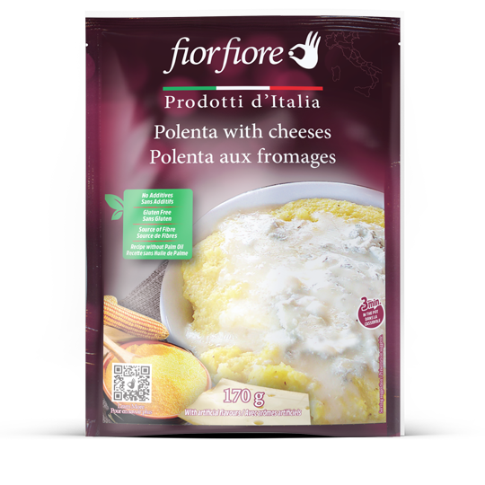 Polenta with cheeses