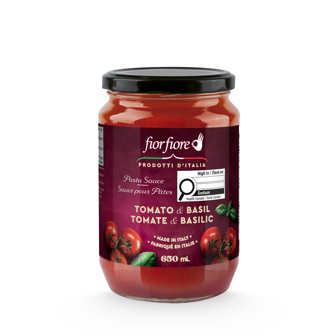 Tomato & Basil Sauce 650 ml